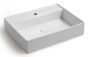 Накладнаяподвесная раковина  White Ceramic Like W091705 черный матовый Накладнаяподвесная раковина  White Ceramic Like W091705 черный матовый