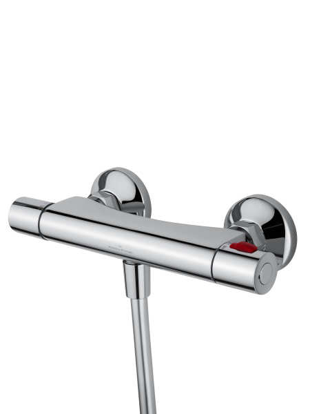 Смеситель для душа с термостатом и гарнитуром Wonzon & Woghand Inn 5 WW-B2005-A-CR хром глянцевый
