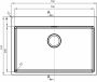 Кухонная мойка стальная накладная 75x51 Florentina LHM.750.510.B.10.S.10 Кухонная мойка стальная накладная 75x51 Florentina LHM.750.510.B.10.S.10