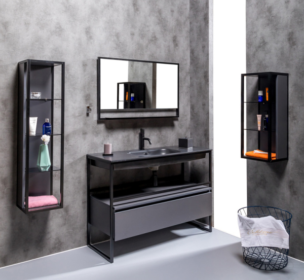 Ящик под консоль Armadi Art Loft 1 шт, антрацит