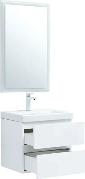 Мебель для ванной Aquanet Беркли 50 подвесная белая