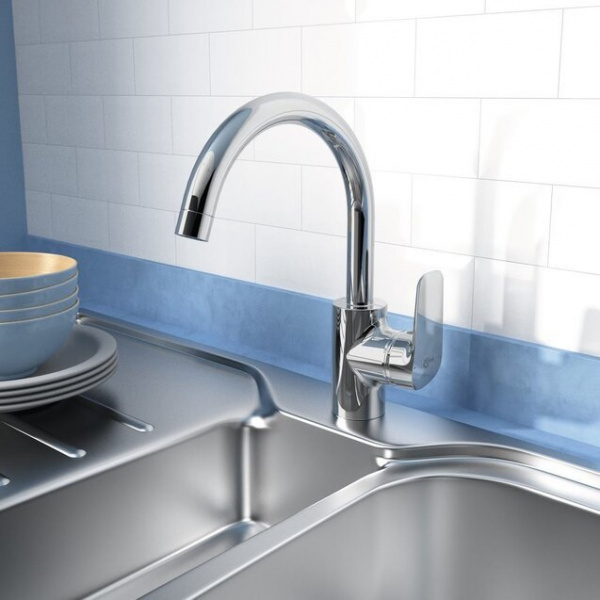 Смеситель для кухонной мойки Ideal Standard CERAFLEX B1727AA Смеситель для кухонной мойки Ideal Standard CERAFLEX B1727AA