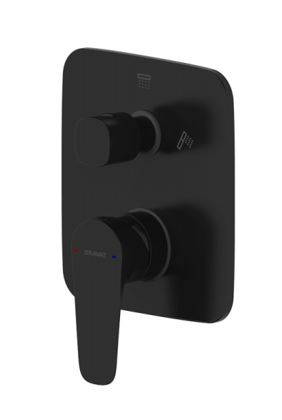 Встраиваемый смеситель Bravat PB8173218BW-2-ENG Встраиваемый смеситель Bravat PB8173218BW-2-ENG