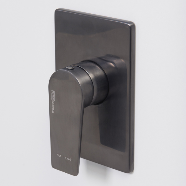 Встраиваемый смеситель для душа WasserKRAFT Wiese 8451 оружейная сталь матовый