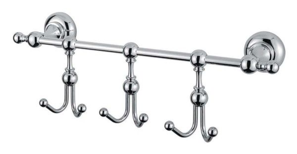 Тройной крючок  Cezares APHRODITE APHRODITE-THK-01-M хром Тройной крючок  Cezares APHRODITE APHRODITE-THK-01-M хром