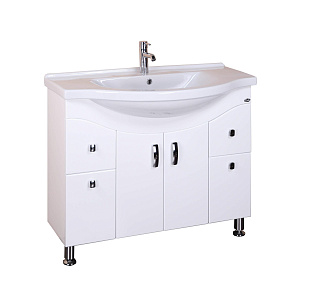 Тумба под раковину Onika Эльбрус 90 см 109016 белый