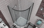 Душевой уголок 90x90x195 Bravat Blackline BS090.1110A Душевой уголок 90x90x195 Bravat Blackline BS090.1110A