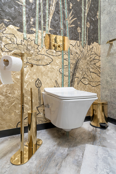 Стойка для ванной Boheme Venturo 10953-G золото глянцевое