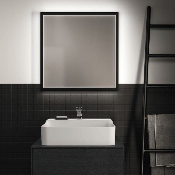 Квадратное зеркало со светодиодной подсветкой 60 см Ideal Standard CONCA T3965BH Квадратное зеркало со светодиодной подсветкой 60 см Ideal Standard CONCA T3965BH