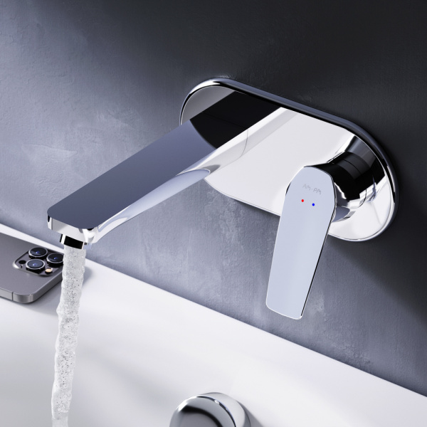 Встраиваемый смеситель Am.Pm Gem F90A72200 хром глянцевый