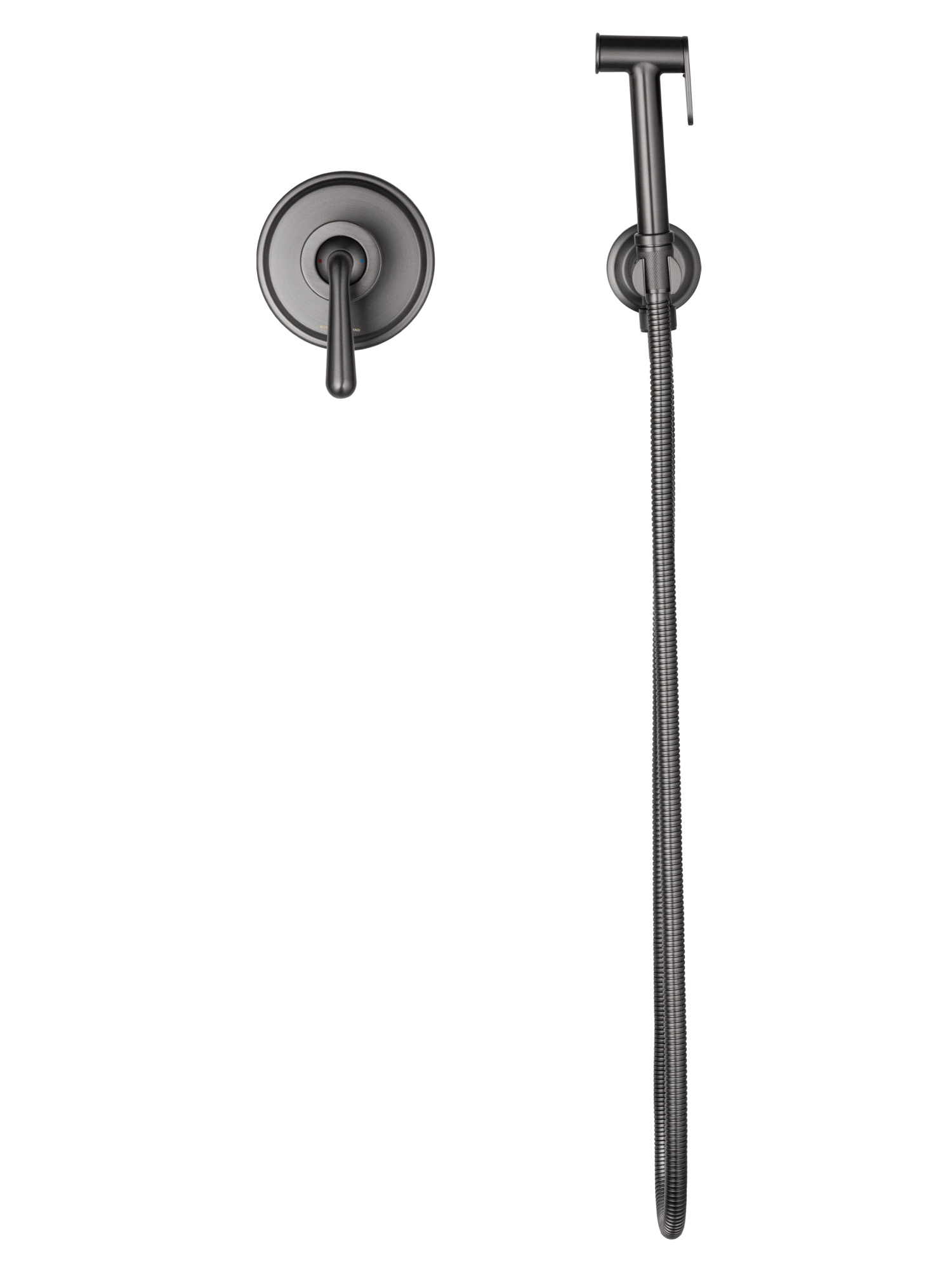 Гигиенический душ Wonzon & Woghand Steam WW-88849008-BGM темный графит брашированный