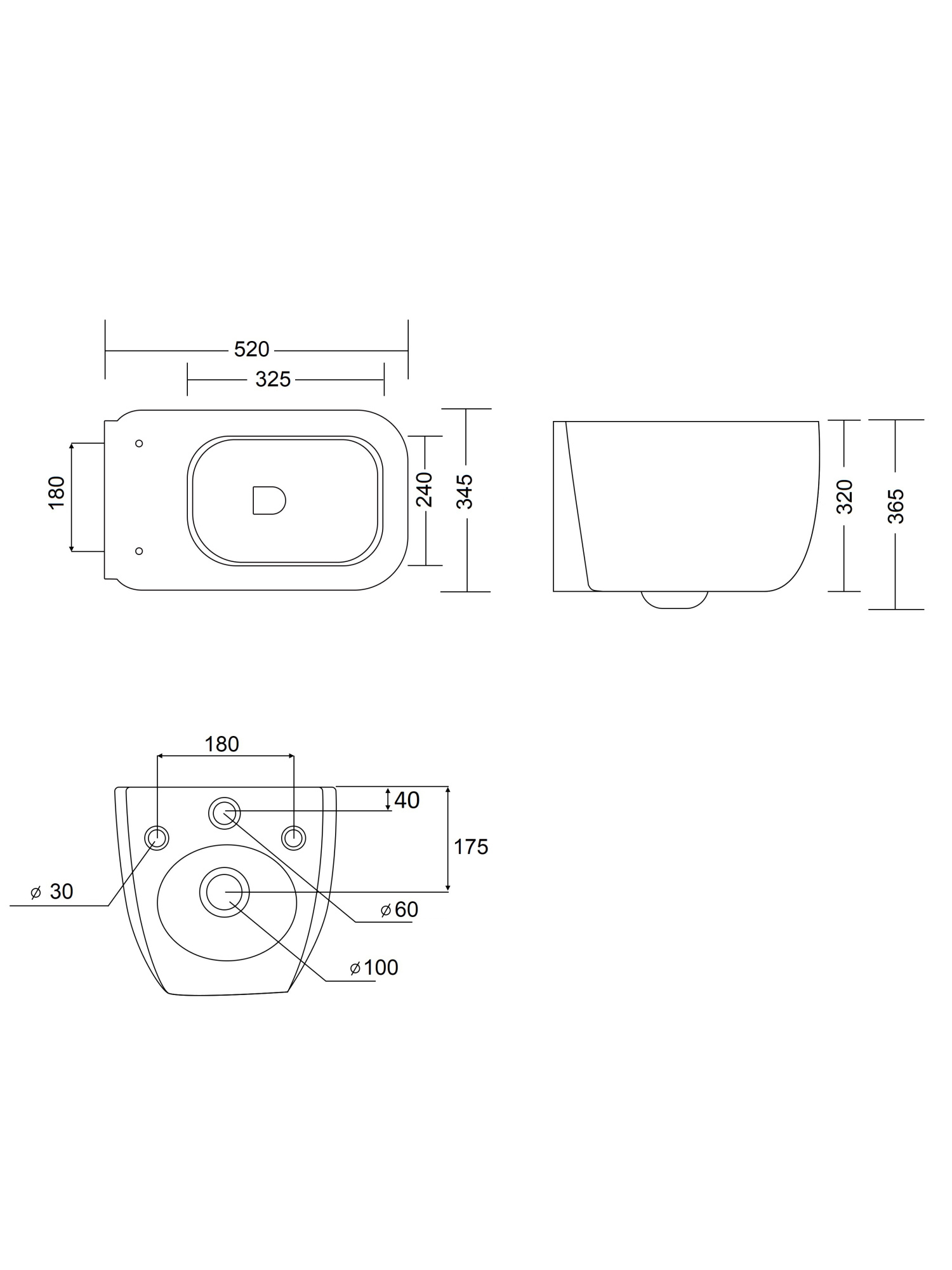 Унитаз подвесной Ceruttispa Romina CT10613 безободковый с микролифтом