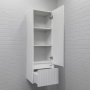 Пенал Comforty Марсель 40x120 см 00-00012273 подвесной белый