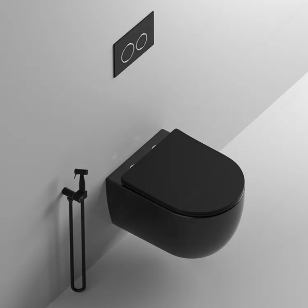 Унитаз Ceruttispa Oglio Aria CT9239 подвесной безободковый с сиденьем микролифт