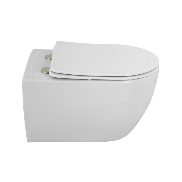 Унитаз подвесной безободковый с сиденьем  Cezares COMFORT CZR-191-TH/CZR-2316-SC Унитаз подвесной безободковый с сиденьем  Cezares COMFORT CZR-191-TH/CZR-2316-SC