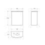 Чаша унитаза  BelBagno PRADO BB10150CP Чаша унитаза  BelBagno PRADO BB10150CP