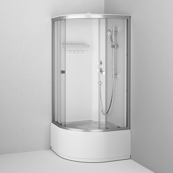 Душевая кабина AM.PM X-Joy 90x90 W94C-401A-090MT профиль хром