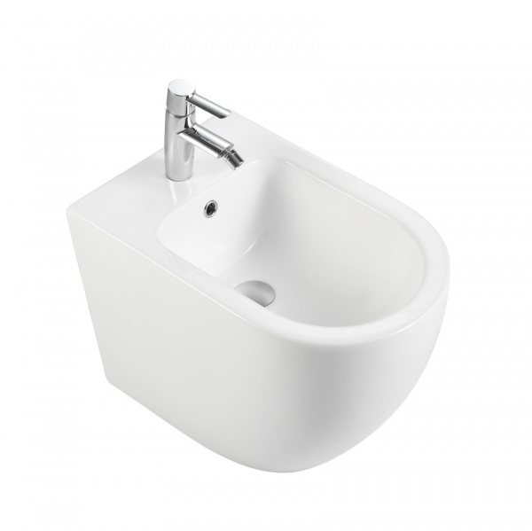 Биде Abber Bequem AC1152 приставное белое