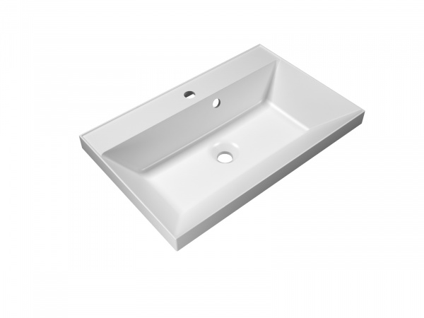 Раковина из литьевого мрамора 70x45 см BelBagno MARINO BB700/450-LV-MR-AST белый Раковина из литьевого мрамора 70x45 см BelBagno MARINO BB700/450-LV-MR-AST белый