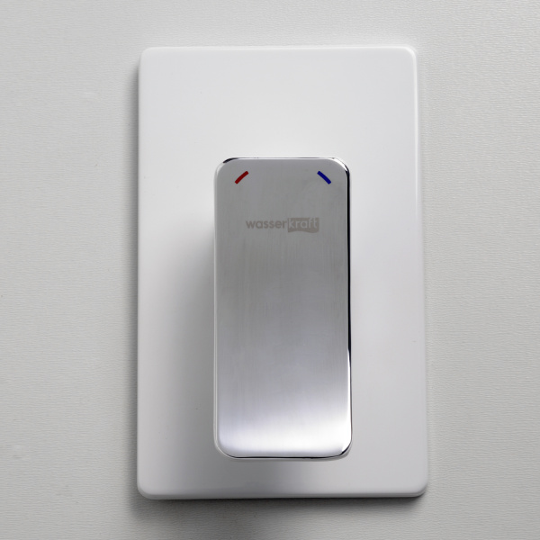 Встраиваемый смеситель для душа WasserKRAFT Aller 10651W белый;хром глянцевый