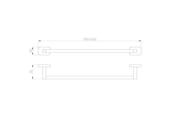 Полотенцедержатель Wonzon & Woghand Graffity WW-9312-BG золото брашированный