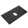 Столешница Belbagno 80 см KEP-80-MNO-W0 под раковину marmo nero opaco