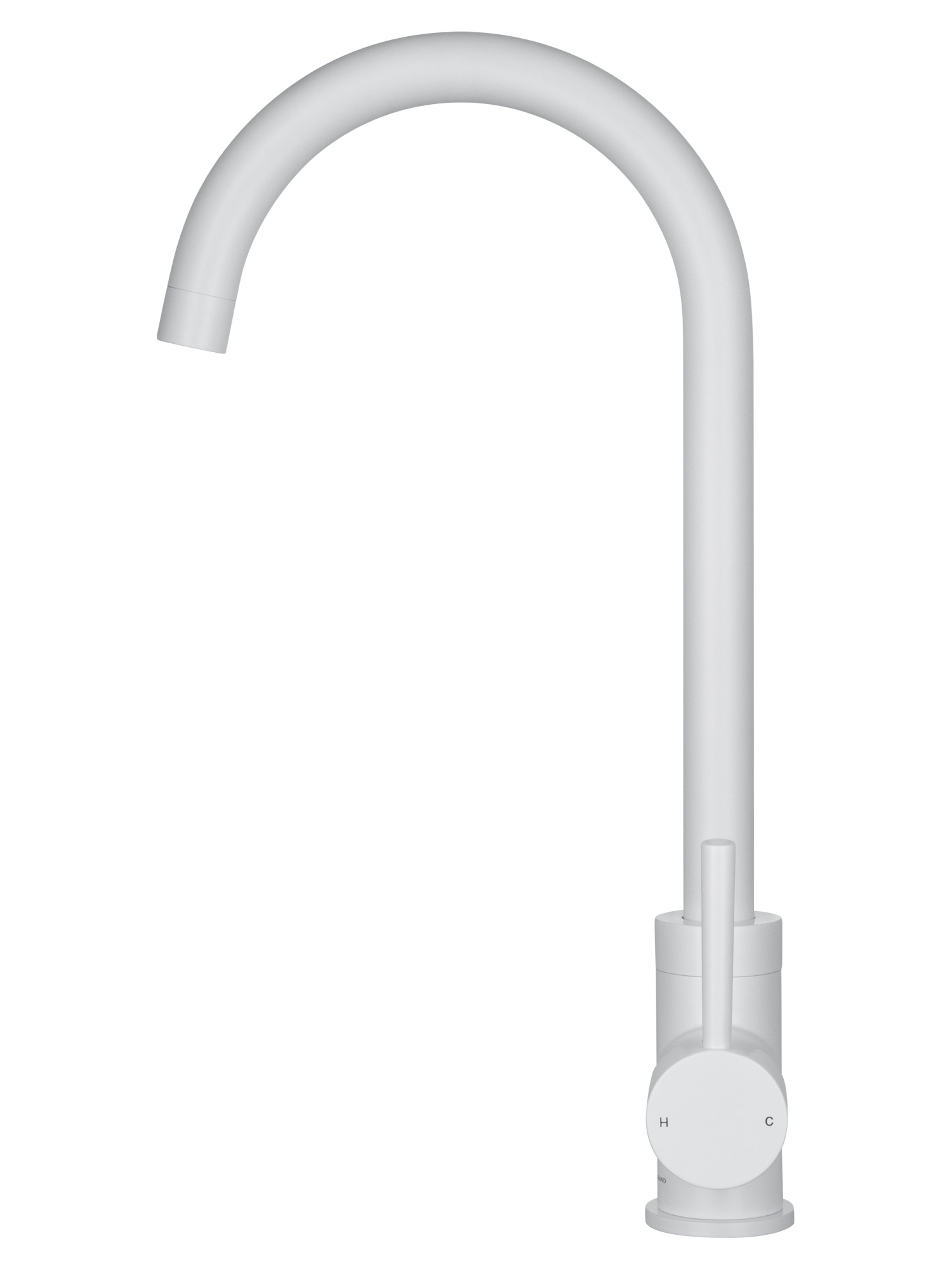 Смеситель для кухонной мойки Wonzon & Woghand WW-A21102-MW белый матовый