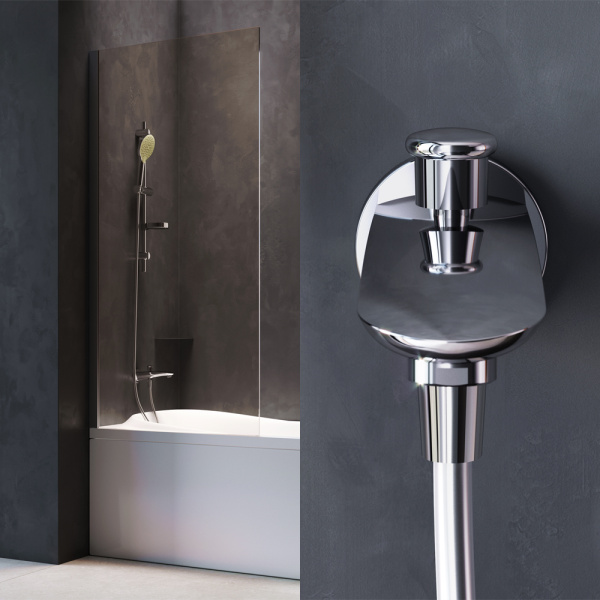 Излив для ванны и душа AM.PM Like F8070100 хром глянцевый