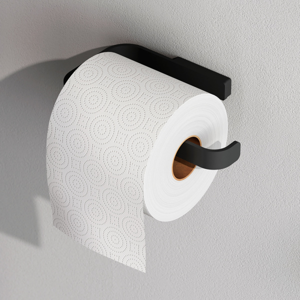 Держатель для туалетной бумаги AM.PM Func A8F34122 черный матовый
