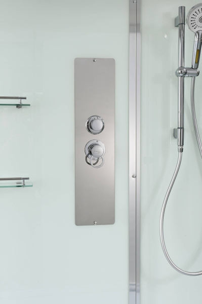 Душевая кабина AvaCan 110x90 V2011N профиль хром