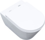 Унитаз подвесной Aquanet LAKE-W безободковый с микролифтом