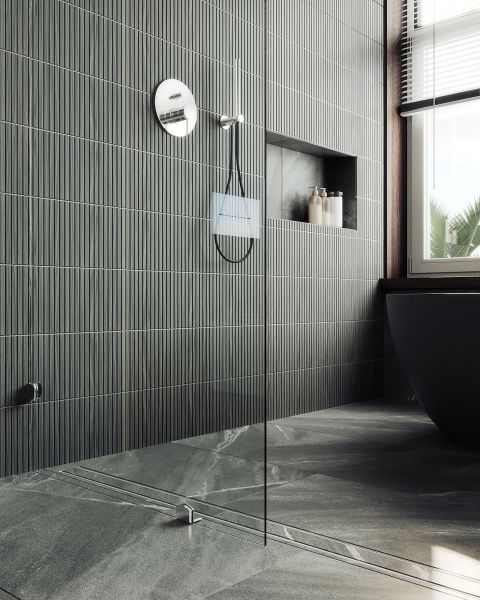 Душевая перегородка коннектор стена-стекло 99x195 см MaybahGlass  MGD-261-4 стекло бесцветное Душевая перегородка коннектор стена-стекло 99x195 см MaybahGlass  MGD-261-4 стекло бесцветное