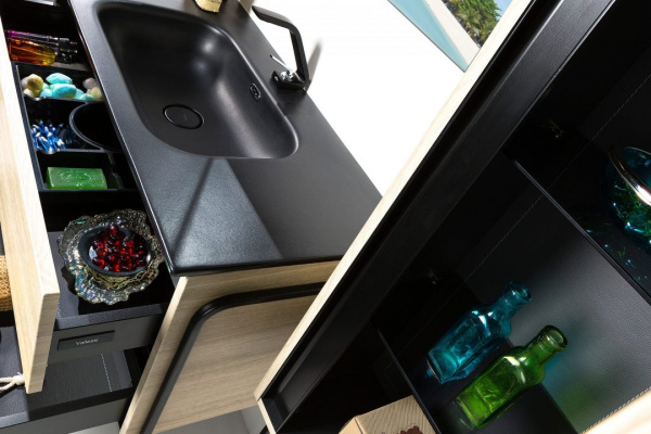 Пенал Armadi Art Vallessi 120*35*285 см Light Oak 836-L