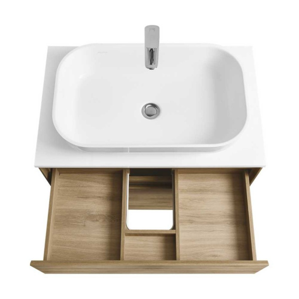 Тумба под раковину Aquaton Либерти 75 см 1A279501LYC70 подвесная дуб эльвезия