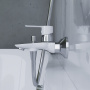 Смеситель для ванны и душа Damixa Origin Elegance 841000000 белый Смеситель для ванны и душа Damixa Origin Elegance 841000000 белый