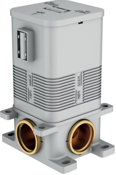 Смеситель с внутренней частью Caprigo Adria Uno 02-550-crm для душа хром глянцевый