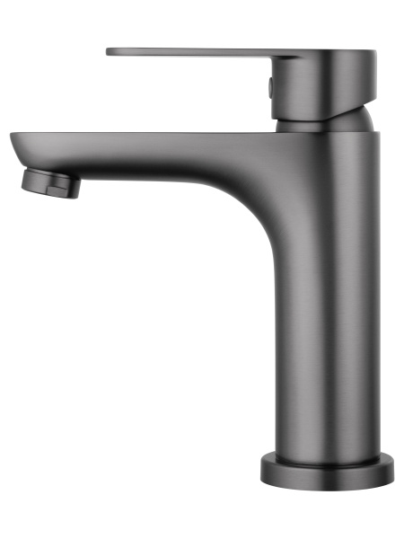 Смеситель для раковины Wonzon & Woghand Alfa WW-A40202-BGG темный графит брашированный
