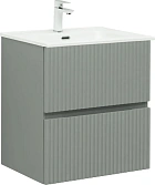 Тумба под раковину Aquanet Джейн 60 см 00313316 подвесная мисти грин