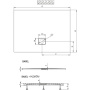 Душевой поддон акриловый RIHO Basel 412 90x90 белый и сифон DC220050000000S Душевой поддон акриловый RIHO Basel 412 90x90 белый и сифон DC220050000000S