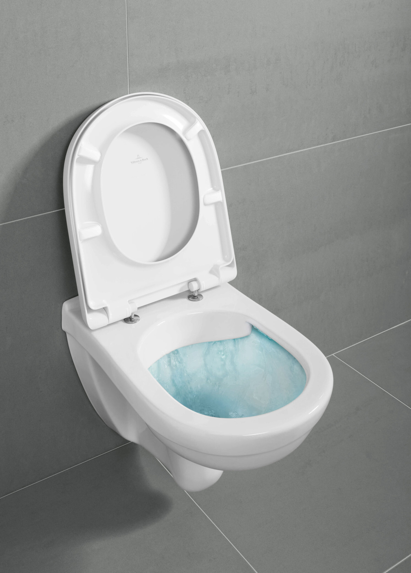 Унитаз Villeroy & Boch O.Novo 5660HR01 подвесной безободковый с микролифтом