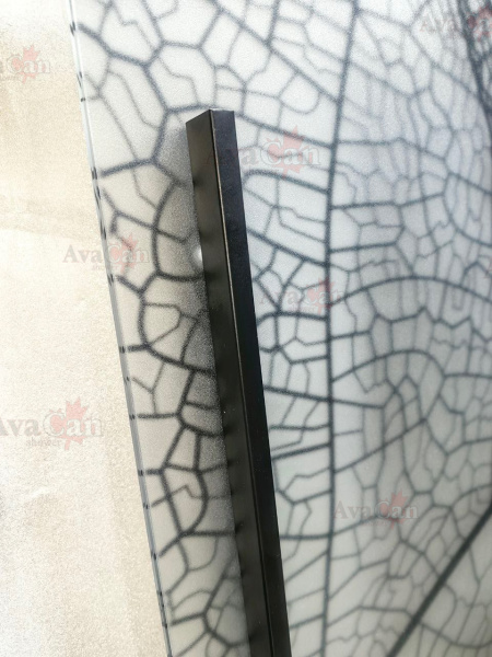 Душевой уголок AvaCan 90x195x90 HB90MT профиль черный