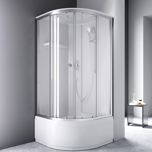 Душевая кабина AM.PM X-Joy 90x90 W94C-401A-090MT профиль хром