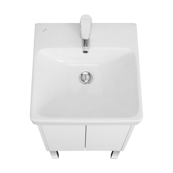 Тумба под раковину Aquaton Сканди Doors 45 см 1A278701SD010 подвесная белая