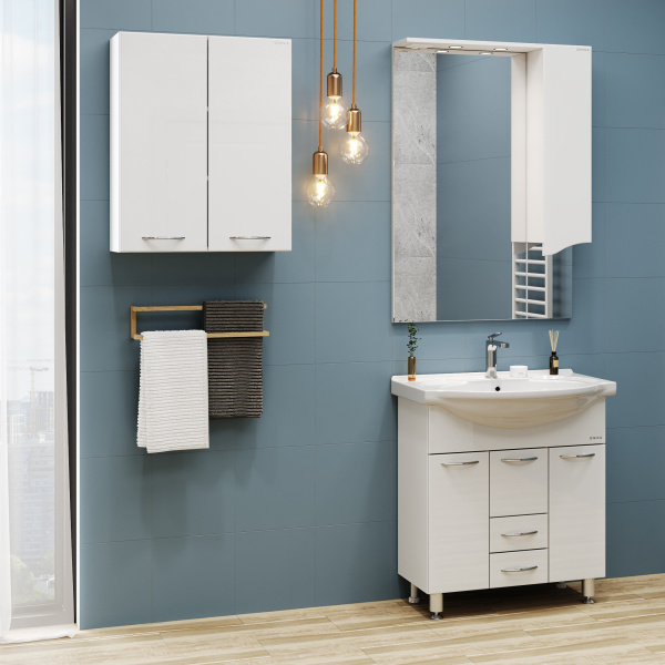 Шкаф Onika Кредо 60 см 306003 подвесной белый