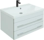 Тумба под раковину Aquanet Верона 75 см 00272422 подвесная белая матовая