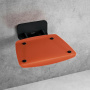 Универсальное складное сиденье для душа RAVAK OVO-B II-ORANGE/BLACK B8F0000061 Универсальное складное сиденье для душа RAVAK OVO-B II-ORANGE/BLACK B8F0000061