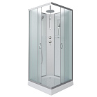 Душевая кабина с полкой 90x90 Niagara Classic NG-1101-14BKT низкий поддон стекло матовое Душевая кабина с полкой 90x90 Niagara Classic NG-1101-14BKT низкий поддон стекло матовое