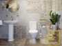 Унитаз-компакт VitrA Norm Blanc 9837B099-7201 с микролифтом