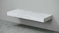 Столешница влагостойкая VELVEX Unit 140x50x11 белый мрамор Столешница влагостойкая VELVEX Unit 140x50x11 белый мрамор