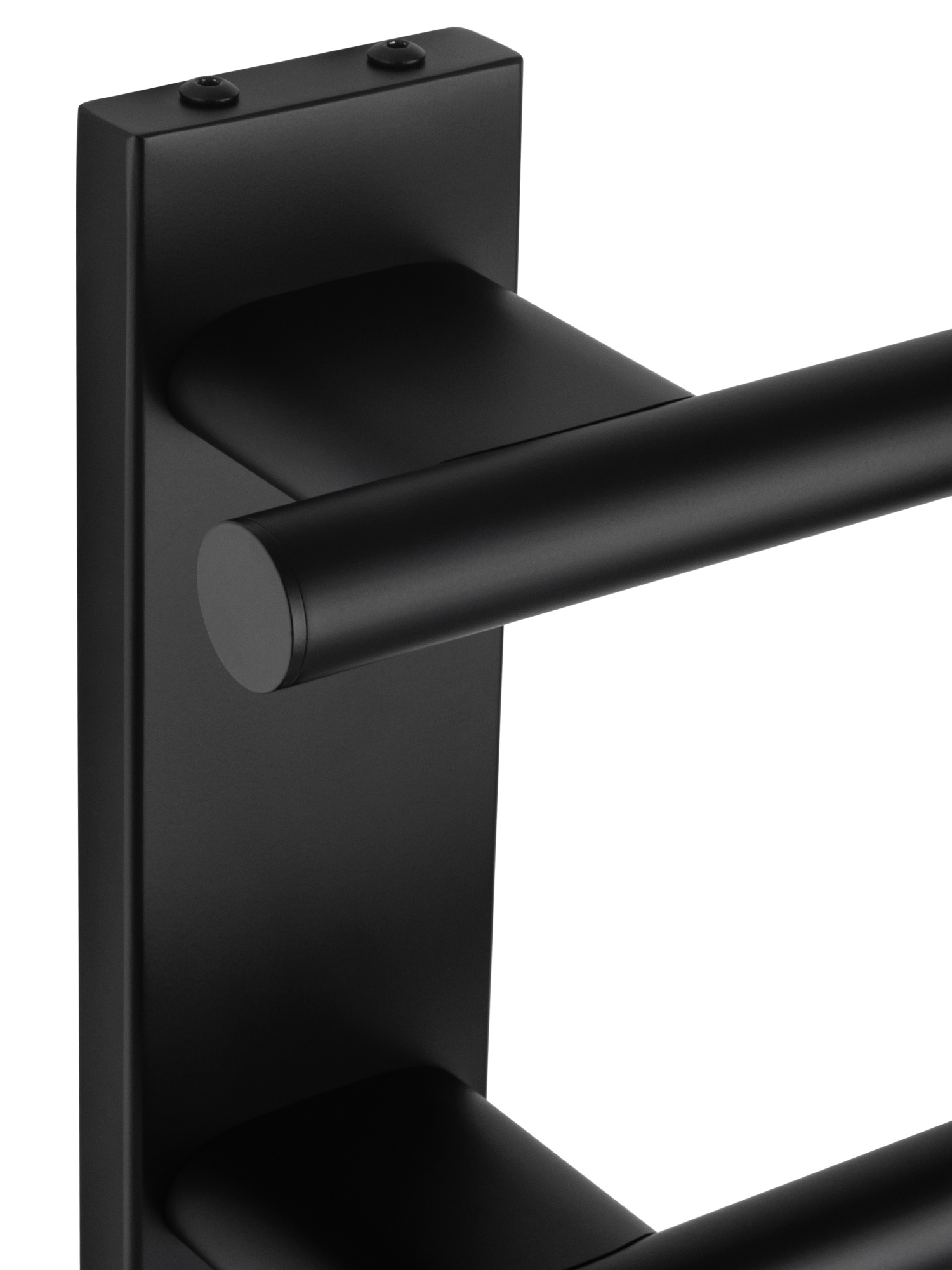 Полотенцесушитель электрический Wonzon & Woghand Nürnberg WW-AL345-MB подвесной черный матовый